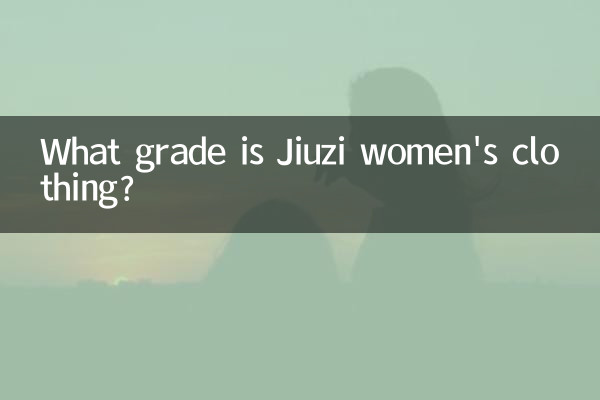 Di che grado è l'abbigliamento femminile Jiuzi?