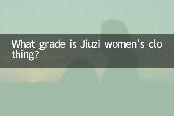 Di che grado è l'abbigliamento femminile Jiuzi?