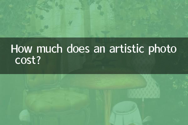 Combien coûte une photo artistique ?