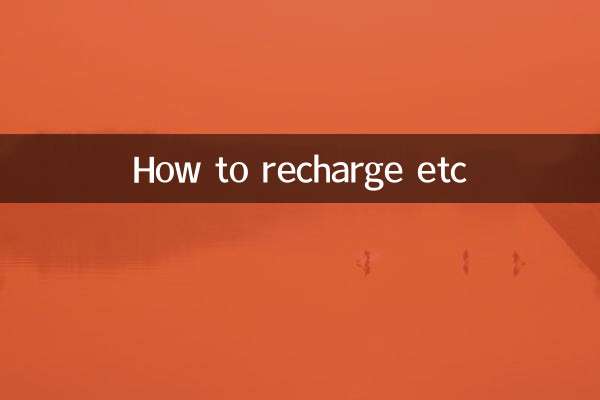 Come ricaricare ecc