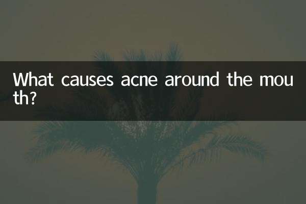 Was verursacht Akne im Mundbereich?