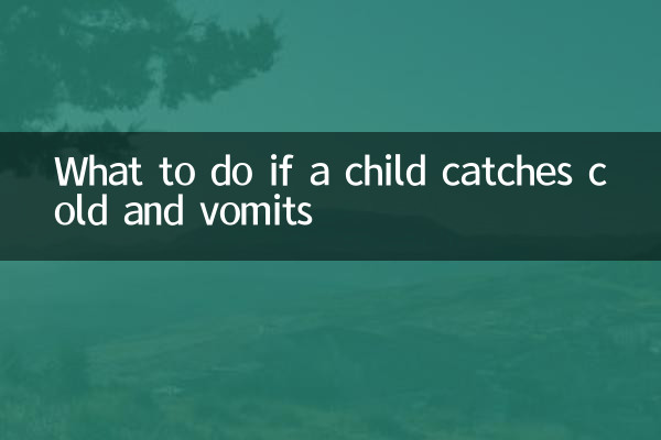 小孩受涼嘔吐怎麼辦
