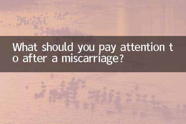 গর্ভপাতের পরে আপনার কী মনোযোগ দেওয়া উচিত?
