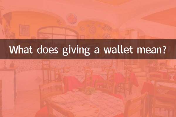 बटुआ देने का क्या मतलब है?