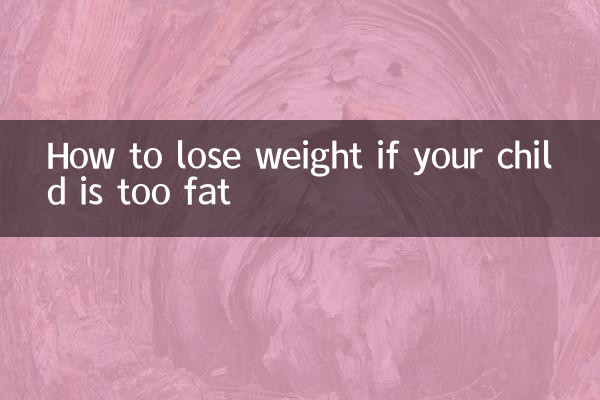 So nehmen Sie ab, wenn Ihr Kind zu dick ist