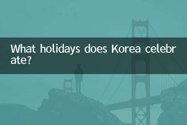 کوریا کون سے تعطیلات مناتا ہے؟