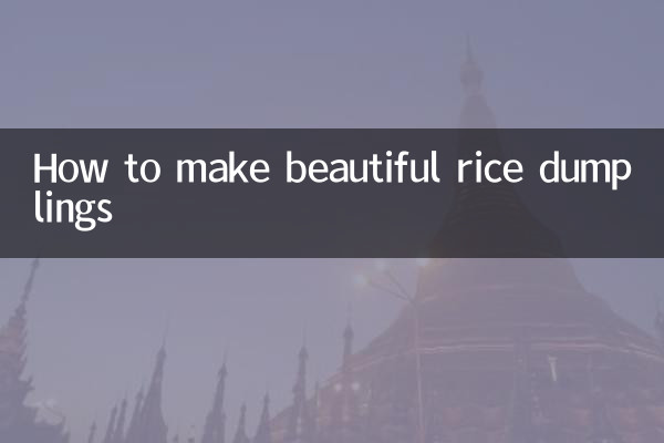 Wie man wunderschöne Reisknödel macht