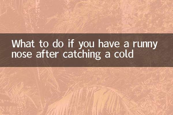 यदि सर्दी लगने के बाद आपकी नाक बहने लगे तो क्या करें
