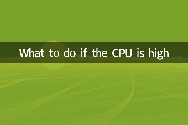 Cosa fare se la CPU è alta