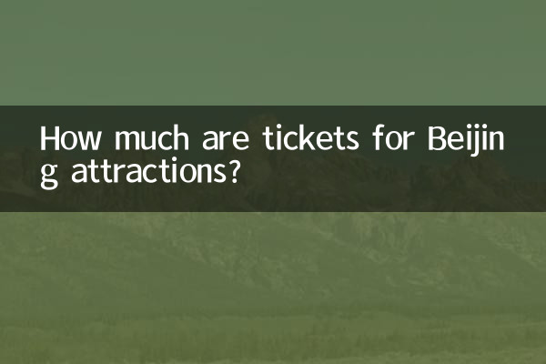 Сколько стоят билеты на достопримечательности Пекина?