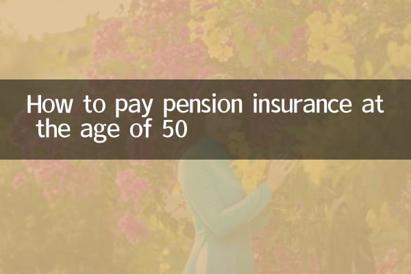 Cómo pagar el seguro de pensión a los 50 años