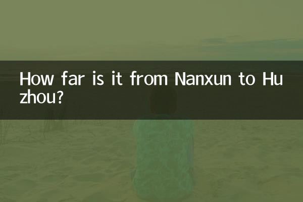 فاصله Nanxun تا Huzhou چقدر است؟