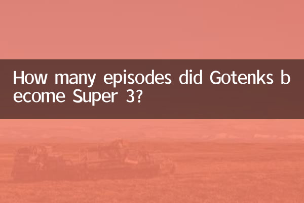 How many episodes did Gotenks become Super 3?