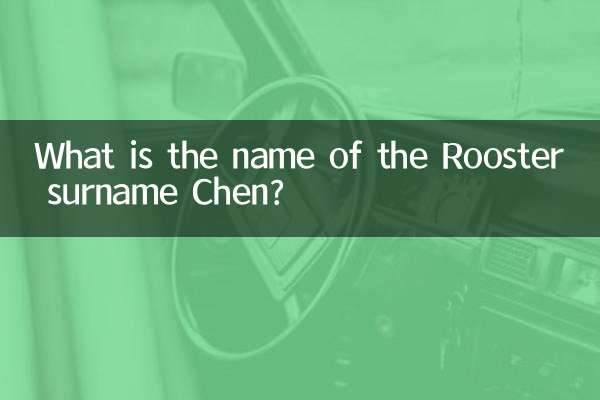 Wie heißt der Hahn-Nachname Chen?