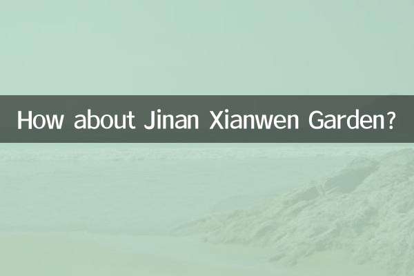 Che ne dici del giardino Jinan Xianwen?
