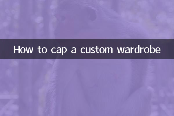 Cómo rematar un armario a medida