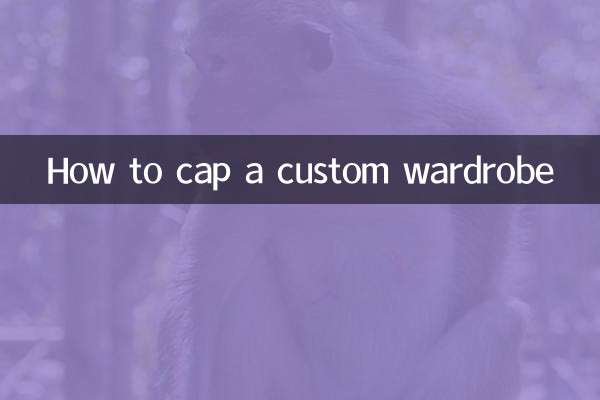 Comment coiffer une garde-robe personnalisée