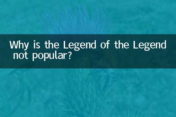 लीजेंड ऑफ द लीजेंड लोकप्रिय क्यों नहीं है?
