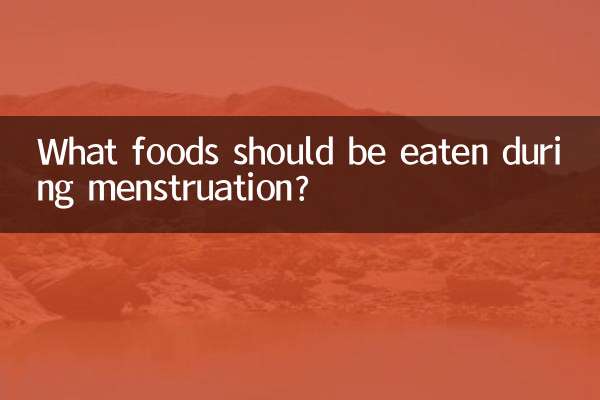 Quali cibi dovrebbero essere mangiati durante le mestruazioni?