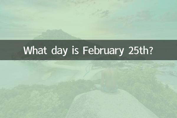 2月25日は何の日ですか?