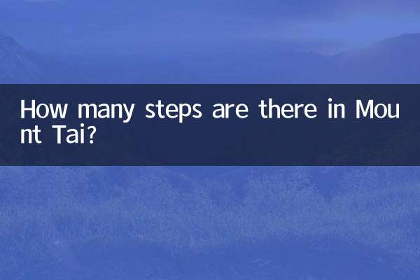 Сколько ступенек на горе Тай?