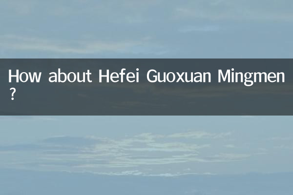 Hefei Guoxuan Mingmen은 어떻습니까?