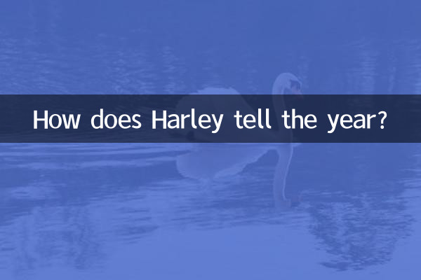 How does Harley tell the year?