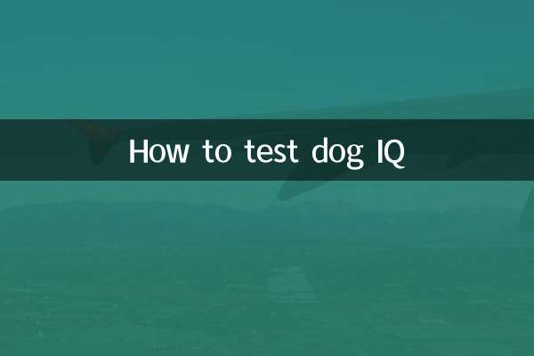 Como testar o QI de um cachorro