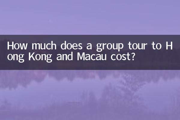 Quanto costa un tour di gruppo a Hong Kong e Macao?