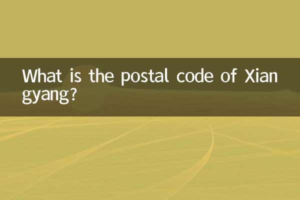 Qual è il codice postale di Xiangyang?