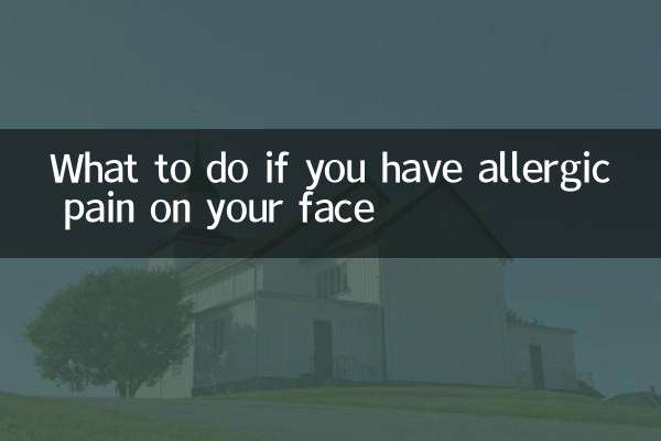 Was tun, wenn Sie allergische Schmerzen im Gesicht haben?