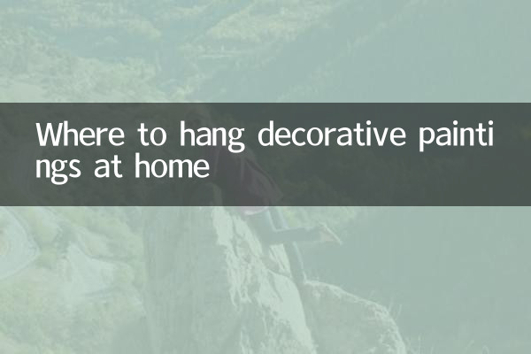 Dónde colgar cuadros decorativos en casa