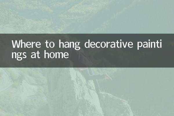 Dónde colgar cuadros decorativos en casa