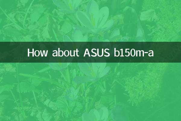 Que tal ASUS b150m-a