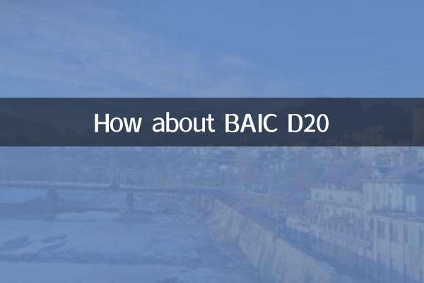 BAIC D20はどうですか？