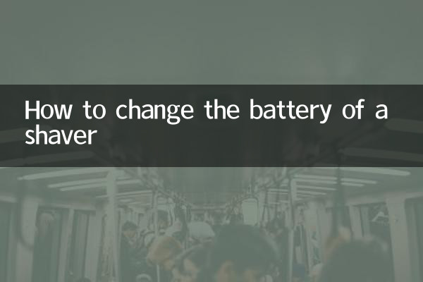 Como trocar a bateria de um barbeador