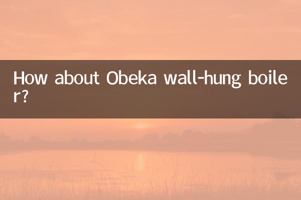 ماذا عن غلاية Obeka المعلقة على الحائط؟