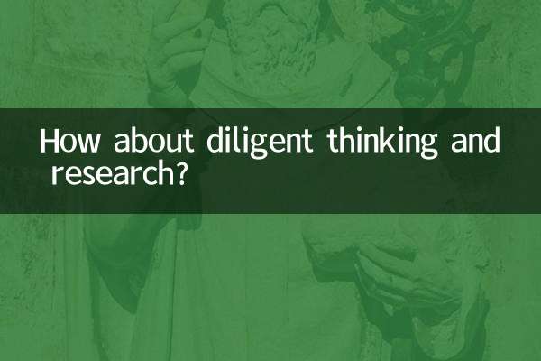 Как насчет усердного мышления и исследований?