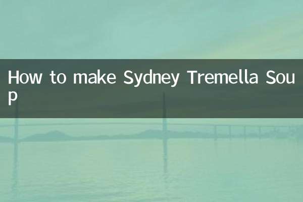 Como fazer sopa Sydney Tremella