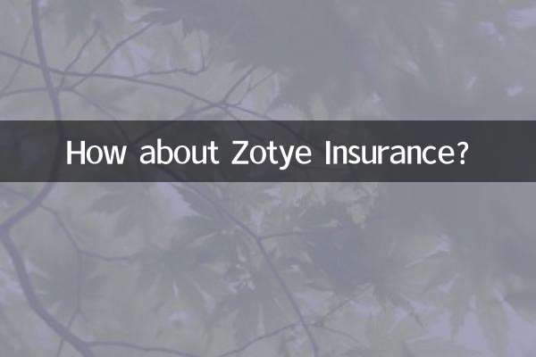 بیمه Zotye چطور؟