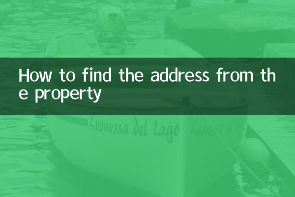 Как найти адрес по объекту размещения