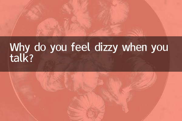 Warum wird Ihnen beim Sprechen schwindelig?