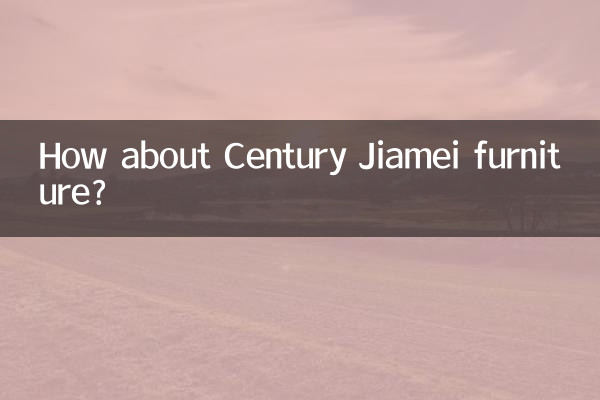 Que tal móveis Century Jiamei?