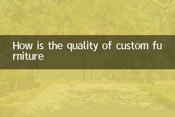 How is the quality of custom furniture