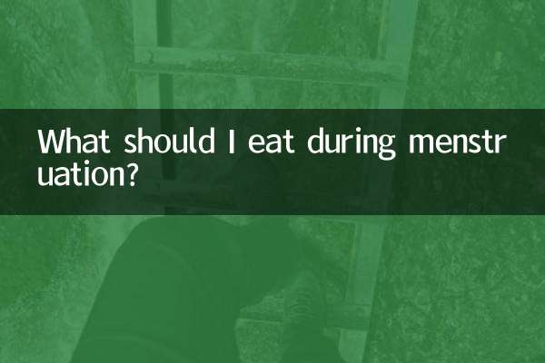 ¿Qué debo comer durante la menstruación?