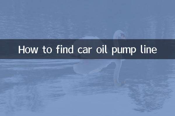 Como encontrar a linha da bomba de óleo do carro