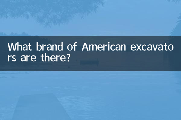 بیل مکانیکی آمریکایی چه مارکی وجود دارد؟