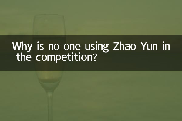대회에서 조윤을 사용하는 사람이 아무도 없는 이유는 무엇입니까?
