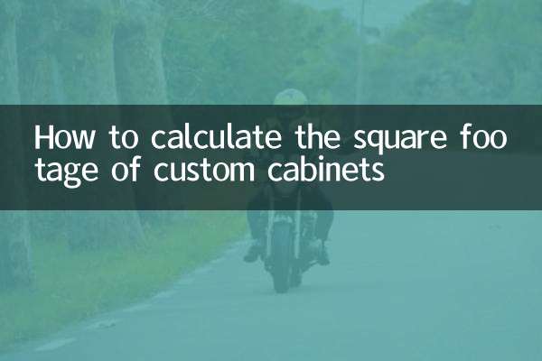 Como calcular a metragem quadrada de armários personalizados