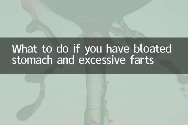 What to do if you have bloated stomach and excessive farts